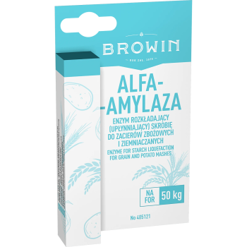 ALFA-AMYLAZA enzym upłynniający w płynie 10 ml