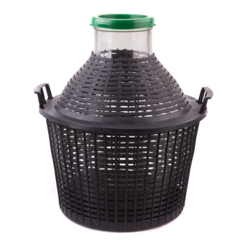 Balon na wino 10 L z szerokim otworem