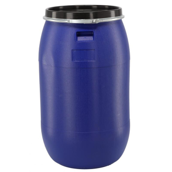 Beczka 220L z metalową obręczą