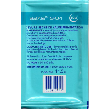Drożdże piwne SAFALE S-04