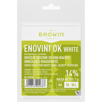 Drożdże winiarskie ENOVINI OK WHITE