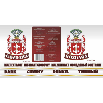 Ekstrakt słodowy płynny ciemny 1,7 kg