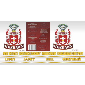 Ekstrakt słodowy płynny jasny 1,7 kg