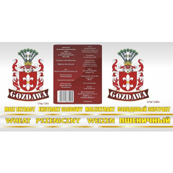 Ekstrakt słodowy płynny pszeniczny 1,7 kg