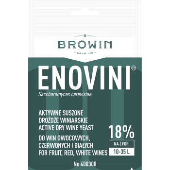 Drożdże winiarskie ENOVINI 18%