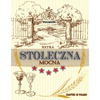 Etykieta BIMBER - wzór 14