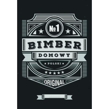 Etykieta BIMBER - wzór 2