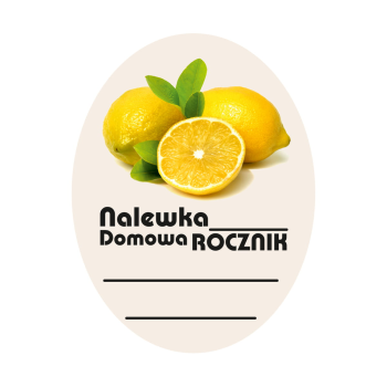 Etykieta BIMBER - wzór 6