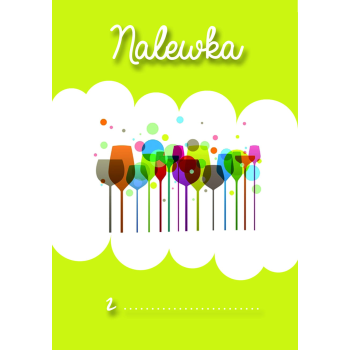 Etykieta na nalewkę - wzór 1