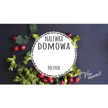 Etykieta na nalewkę - wzór 11