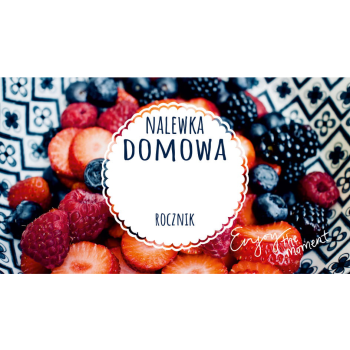 Etykieta na nalewkę - wzór 14