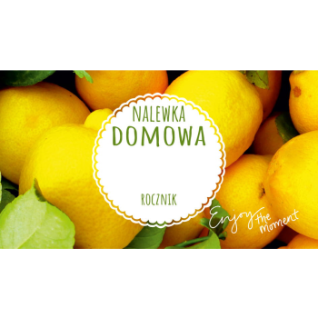 Etykieta na nalewkę - wzór 15