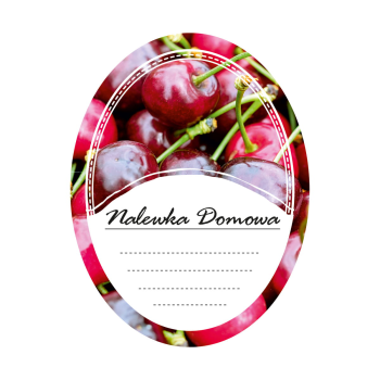 Etykieta na nalewkę - wzór 16