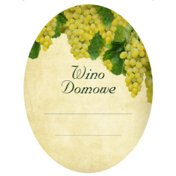 Etykieta na wino wzór 13