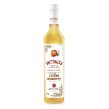 Syrop barmański JABŁKO Z CYNAMONEM 490ml