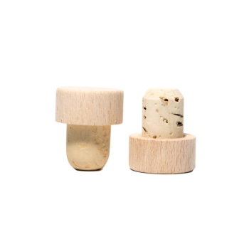 Korek grzybek DREWNIANY 19,5 mm