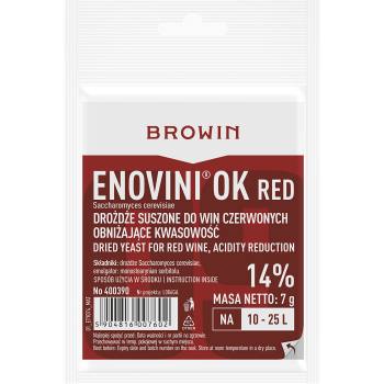 Drożdże winiarskie ENOVINI OK RED