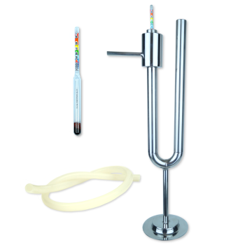 Papuga destylacyjna z alkoholomierzem