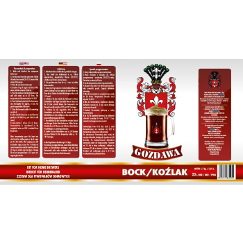 Piwo domowe zestaw do produkcji - Bock / Koźlak 1,7 kg