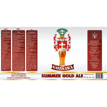 Piwo domowe zestaw do produkcji - Summer Gold Ale 1,7 kg