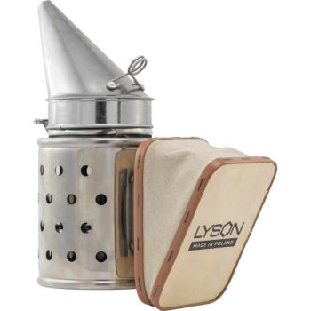 Podkurzacz nierdzewny z chłodnicą mały BeeTools – wys. 28 cm