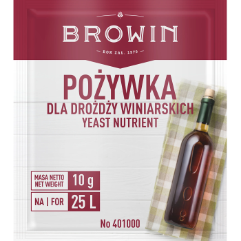 Pożywka dla drożdży winiarskich BROWIN