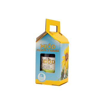 Pudełko ozdobne na 1 słoik 900ml - P1D