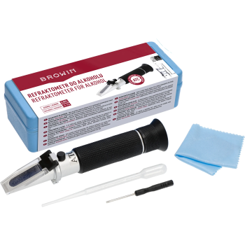 Refraktometr do alkoholu 0-80%