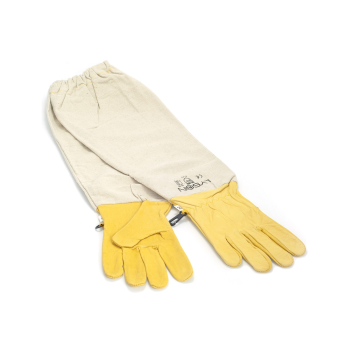 Rękawice skórzane XL żółte