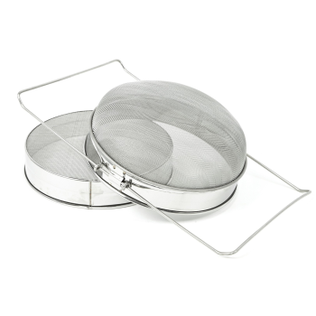 Sito podwójne nierdzewne FI 240