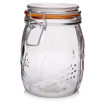 Słoik hermetyczny 0,75 L owoce – szczelny słoik do przechowywania i przetworów