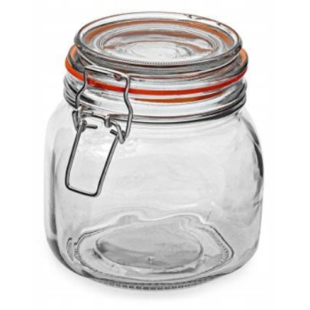 Słoik hermetyczny 0,75 L – szczelny słoik na przetwory, kiszonki i żywność