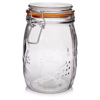 Słoik hermetyczny 1 L owoce – szczelny słoik do przechowywania i przetworów
