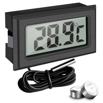 Termometr LCD z sondą