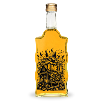 Butelka WARTA z nadrukiem STARA BIMBROWNIA 500 ml
