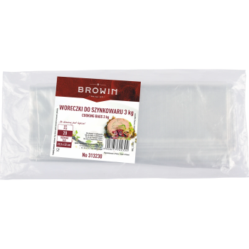 Woreczki foliowe do szynkowaru 3 kg - 20 szt