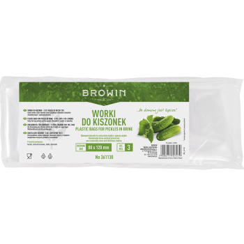 Worki do kiszonek 80x120 cm 130 L - 3 szt